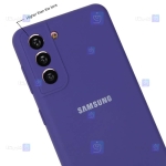 قاب سیلیکونی Samsung Galaxy S21 FE مدل محافظ لنز دار
