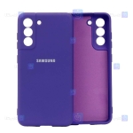 قاب سیلیکونی Samsung Galaxy S21 FE مدل محافظ لنز دار