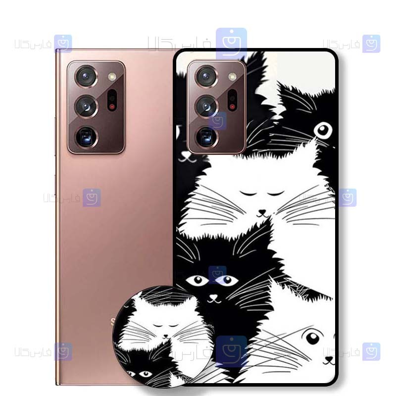 قاب فانتزی Samsung Galaxy Note 20 Ultra طرح Smelly Cat