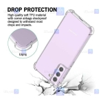 قاب کپسول دار Samsung Galaxy S21 FE مدل شیشه ای - ژله ای