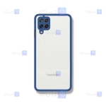 قاب پشت شفاف سامسونگ Samsung Galaxy A12 مدل دور رنگی