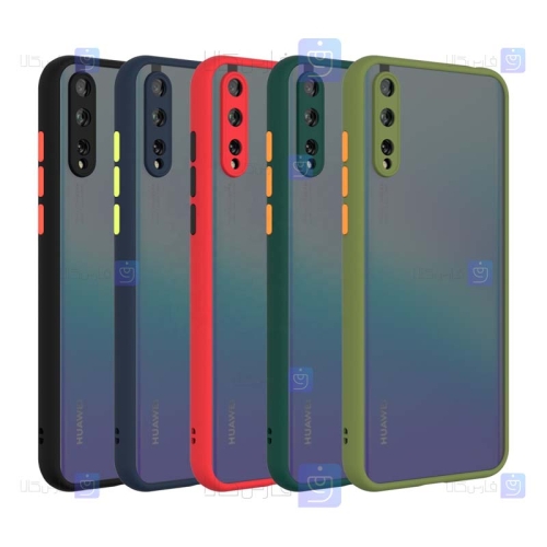 قاب پشت مات Huawei Y8p 2020 مدل محافظ لنزدار