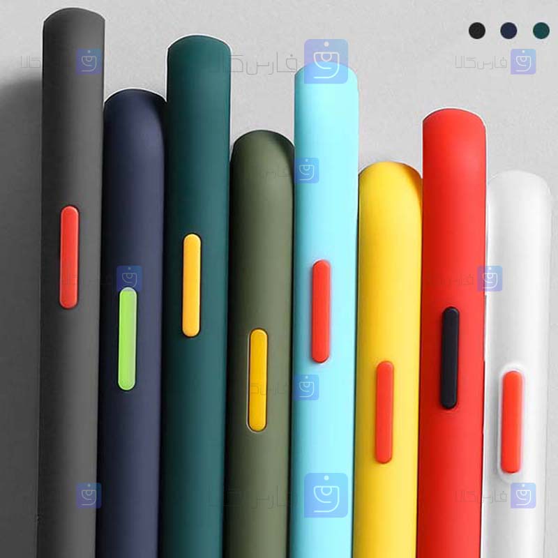 قاب پشت مات Xiaomi Mi 10 Lite 5G / Mi 10 Youth 5G مدل محافظ لنزدار