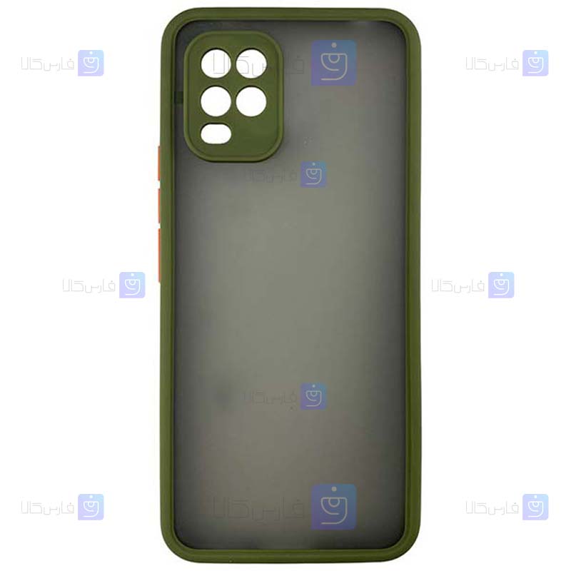قاب پشت مات Xiaomi Mi 10 Lite 5G / Mi 10 Youth 5G مدل محافظ لنزدار