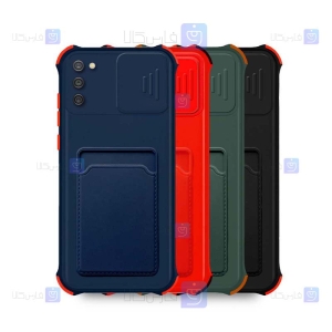 قاب سیلیکونی کم شیلد Samsung Galaxy A03s مدل جا کارت دار