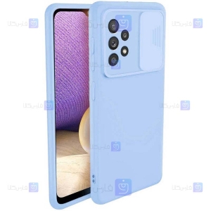 قاب سیلیکونی Samsung Galaxy A32 4G مدل محافظ لنز دار کشویی