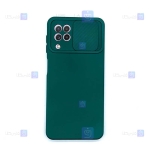 قاب سیلیکونی Samsung Galaxy M32 4G مدل محافظ لنز دار کشویی