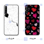 قاب طرح دار دخترانه Huawei Y9s مدل Love