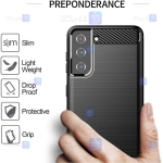قاب ژله ای Samsung Galaxy S21 مدل فیبر کربنی