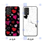 قاب طرح دار دخترانه Samsung Galaxy M32 5G مدل Love