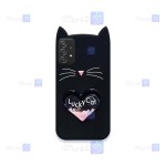 قاب آکواریومی Samsung Galaxy M32 5G مدل Lucky Cat