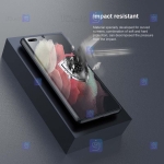 محافظ صفحه دو تایی نیلکین Samsung Galaxy S21 Ultra مدل Impact Resistant Curved Film