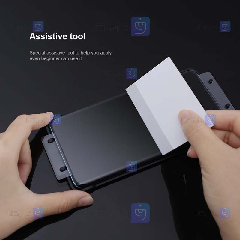 محافظ صفحه دو تایی نیلکین Xiaomi 12 مدل Impact Resistant Curved Film