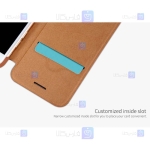 کیف چرمی نیلکین Apple iPhone SE 2022 مدل Qin