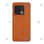 کیف چرمی نیلکین Oneplus 10 Pro مدل Qin