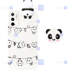 قاب طرح دار دخترانه Xiaomi Poco M3 Pro مدل Panda