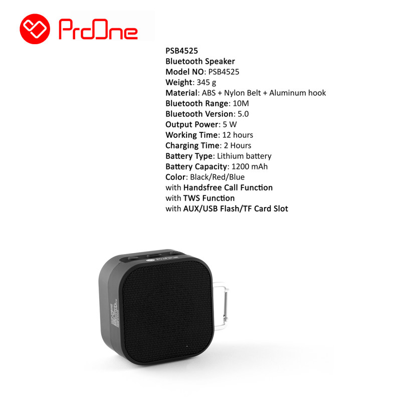 اسپیکر بلوتوثی قابل حمل ProOne PSB 4525