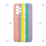 قاب سیلیکونی Samsung Galaxy M32 5G مدل رنگین کمانی