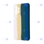 قاب سیلیکونی Samsung Galaxy M32 5G مدل رنگین کمانی