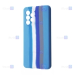 قاب سیلیکونی Samsung Galaxy M32 5G مدل رنگین کمانی