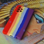 قاب سیلیکونی Samsung Galaxy M32 5G مدل رنگین کمانی