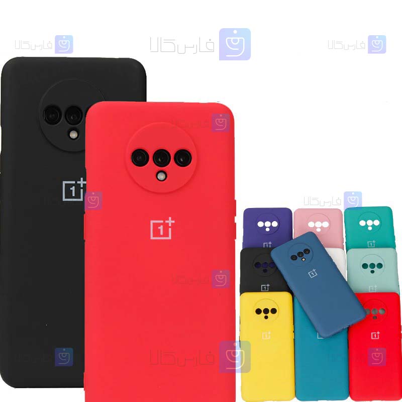 قاب سیلیکونی OnePlus 7T مدل محافظ لنز دار