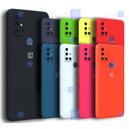 قاب سیلیکونی OnePlus Nord N10 5G مدل محافظ لنز دار