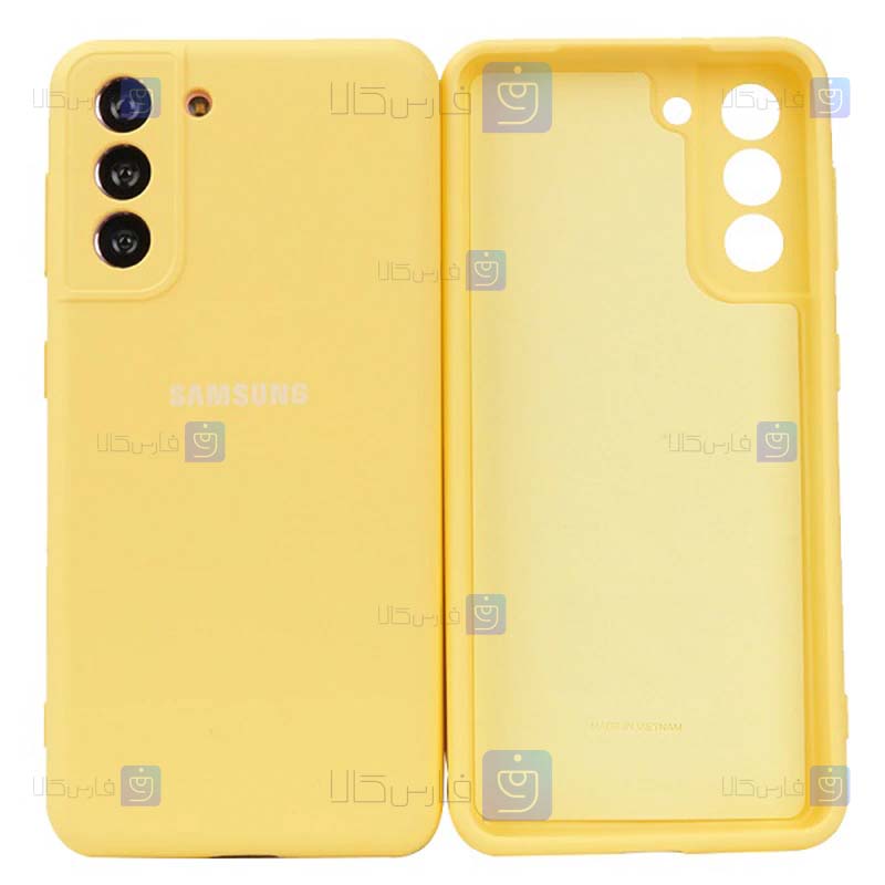 قاب سیلیکونی Samsung Galaxy S22 مدل محافظ لنز دار