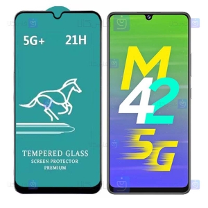 گلس فول گوشی سامسونگ Samsung Galaxy M42 مدل Swift Horse