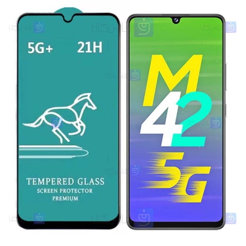 گلس فول گوشی سامسونگ Samsung Galaxy M42 مدل Swift Horse