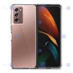 قاب کپسول دار Samsung Galaxy Z Fold 2 مدل شیشه ای - ژله ای