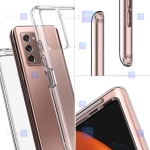 قاب کپسول دار Samsung Galaxy Z Fold 2 مدل شیشه ای - ژله ای