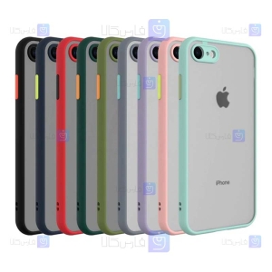 قاب پشت مات Apple iPhone SE 2022 مدل محافظ لنزدار