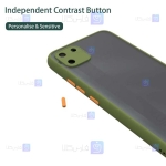 کاور پشت مات Realme C11 مدل محافظ لنزدار