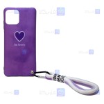 قاب طرح دار دخترانه Apple iPhone 12 Pro مدل Be Lovely Purple