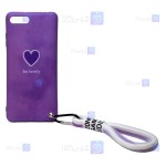 قاب طرح دار دخترانه Apple iPhone 8 Plus مدل Be Lovely Purple