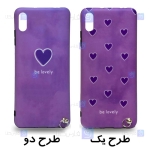 قاب طرح دار دخترانه Apple iPhone X مدل Be Lovely Purple