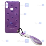 قاب طرح دار دخترانه Samsung Galaxy A10s مدل Be Lovely Purple