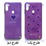 قاب طرح دار دخترانه Samsung Galaxy A11 مدل Be Lovely Purple