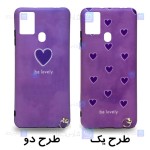 قاب طرح دار دخترانه Samsung Galaxy A21s مدل Be Lovely Purple