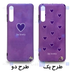 قاب طرح دار دخترانه Samsung Galaxy A30s مدل Be Lovely Purple