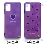 قاب طرح دار دخترانه Samsung Galaxy A51 مدل Be Lovely Purple