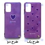 قاب طرح دار دخترانه Samsung Galaxy A52 مدل Be Lovely Purple