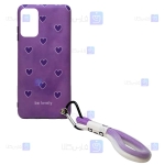 قاب طرح دار دخترانه Samsung Galaxy A52 مدل Be Lovely Purple