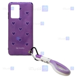قاب طرح دار دخترانه Xiaomi Redmi 10 مدل Be Lovely Purple