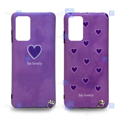 قاب طرح دار دخترانه Xiaomi Redmi Note 10 Pro مدل Be Lovely Purple