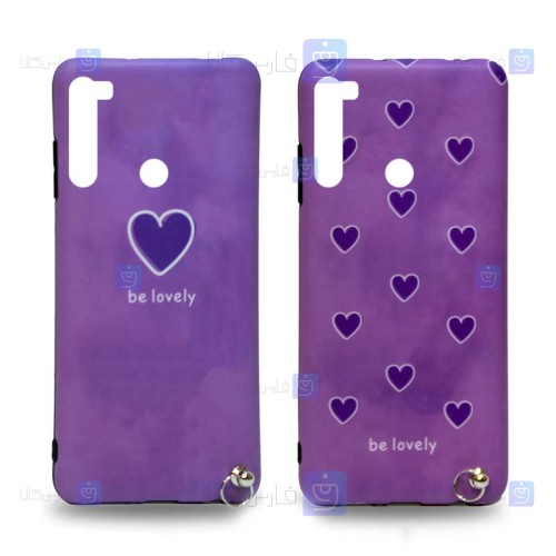 قاب طرح دار دخترانه Xiaomi Redmi Note 8 مدل Be Lovely Purple