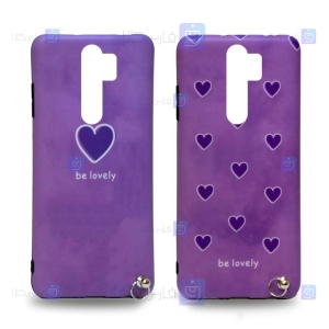 قاب طرح دار دخترانه Xiaomi Redmi Note 8 Pro مدل Be Lovely Purple