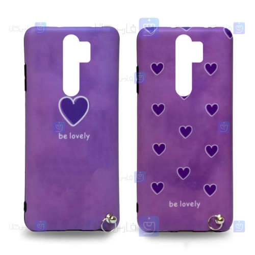 قاب طرح دار دخترانه Xiaomi Redmi Note 8 Pro مدل Be Lovely Purple