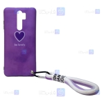 قاب طرح دار دخترانه Xiaomi Redmi Note 8 Pro مدل Be Lovely Purple